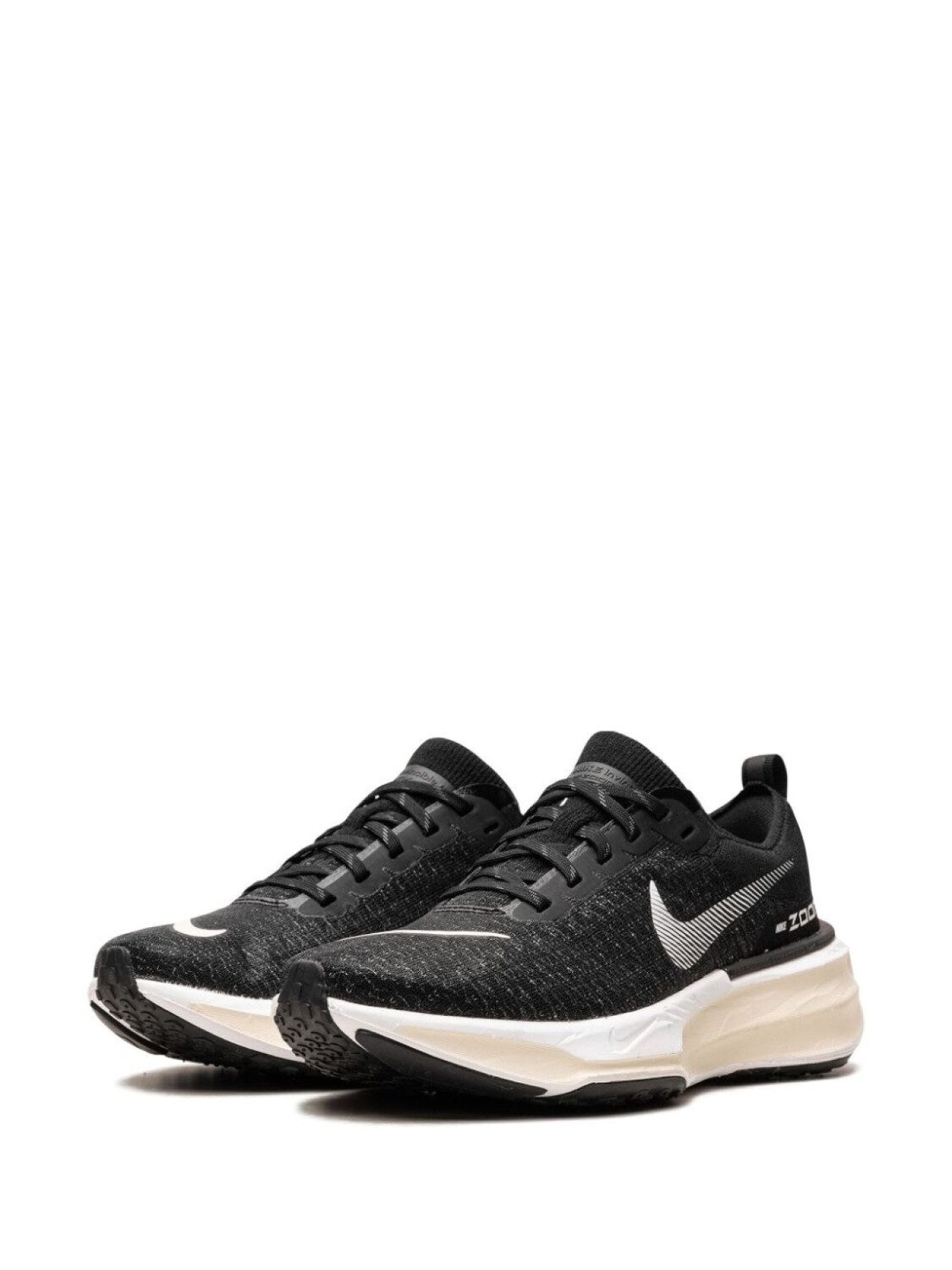 Nike кроссовки ZoomX Invincible Run FK 3 Black/White, черный — фото 4
