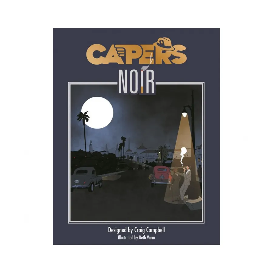 

Capers Noir (POD, Standard Color), Role Playing Games (Nerd Berger Games), мягкая обложка