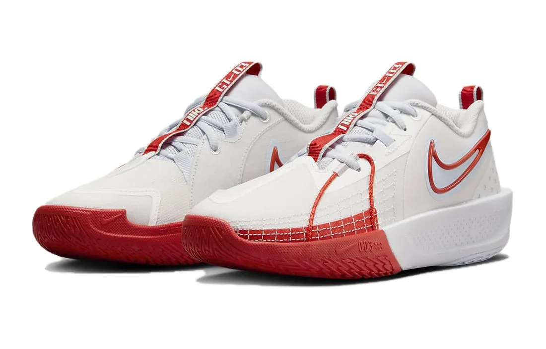 Nike Кроссовки Air Zoom GT Cut 3 White Picante Red GS — фото 4