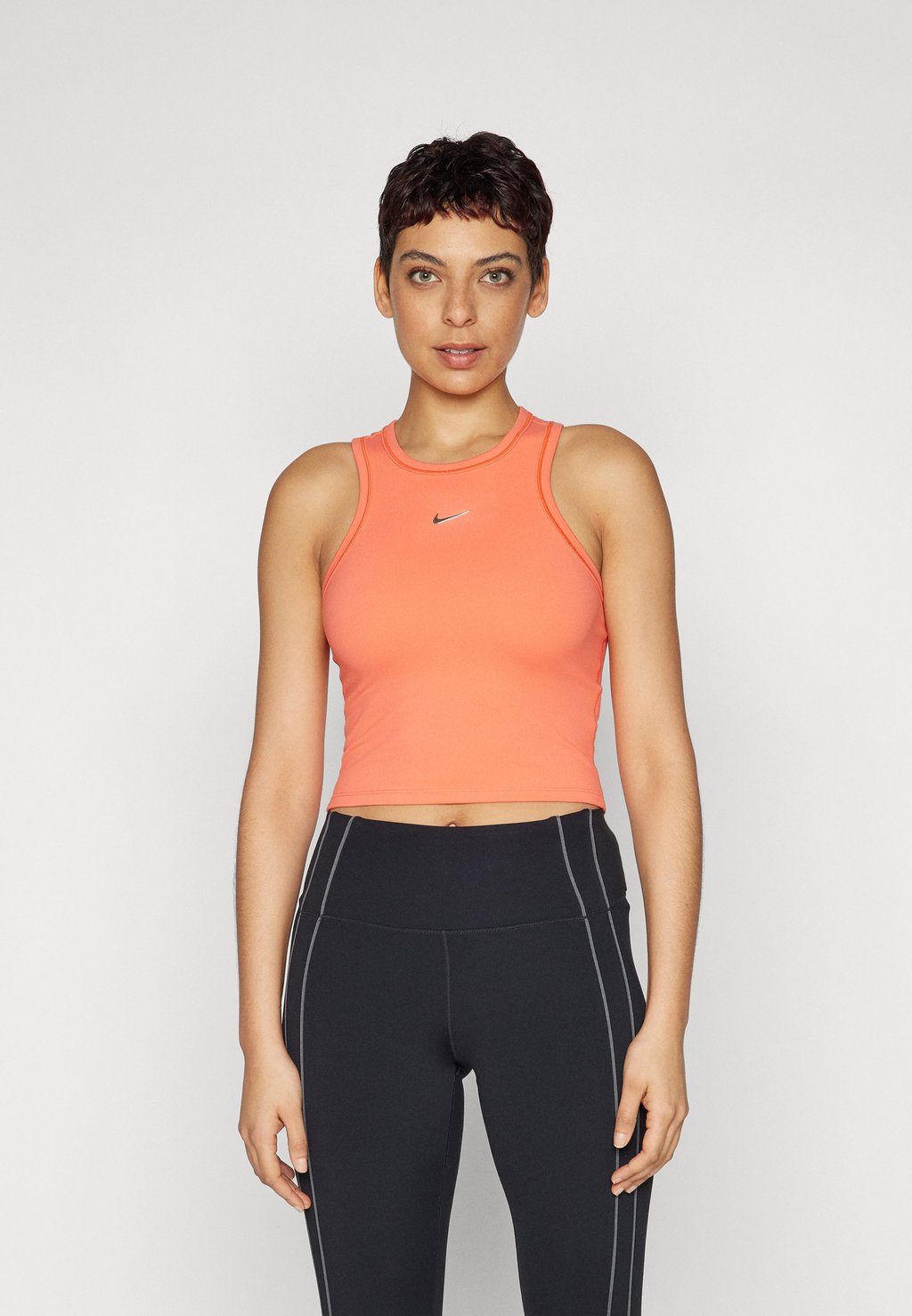 

Топ ONE FITTED CROP TANK Nike Performance, коралловый