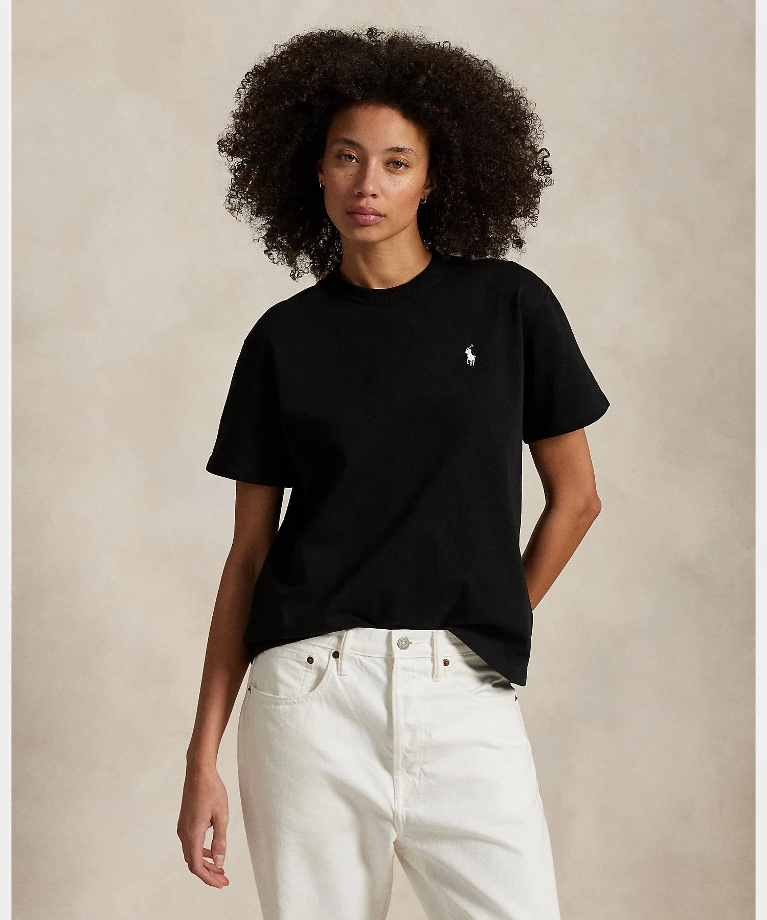 Женская футболка POLO RALPH LAUREN с круглым вырезом