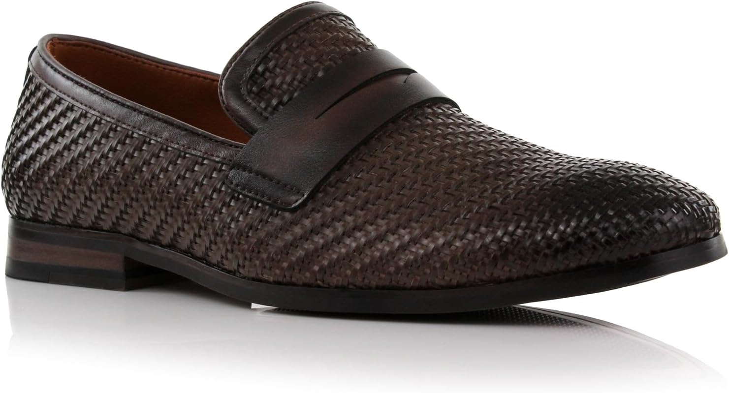 

Мужские классические лоферы и туфли без шнурков Ferro Aldo, коричневый