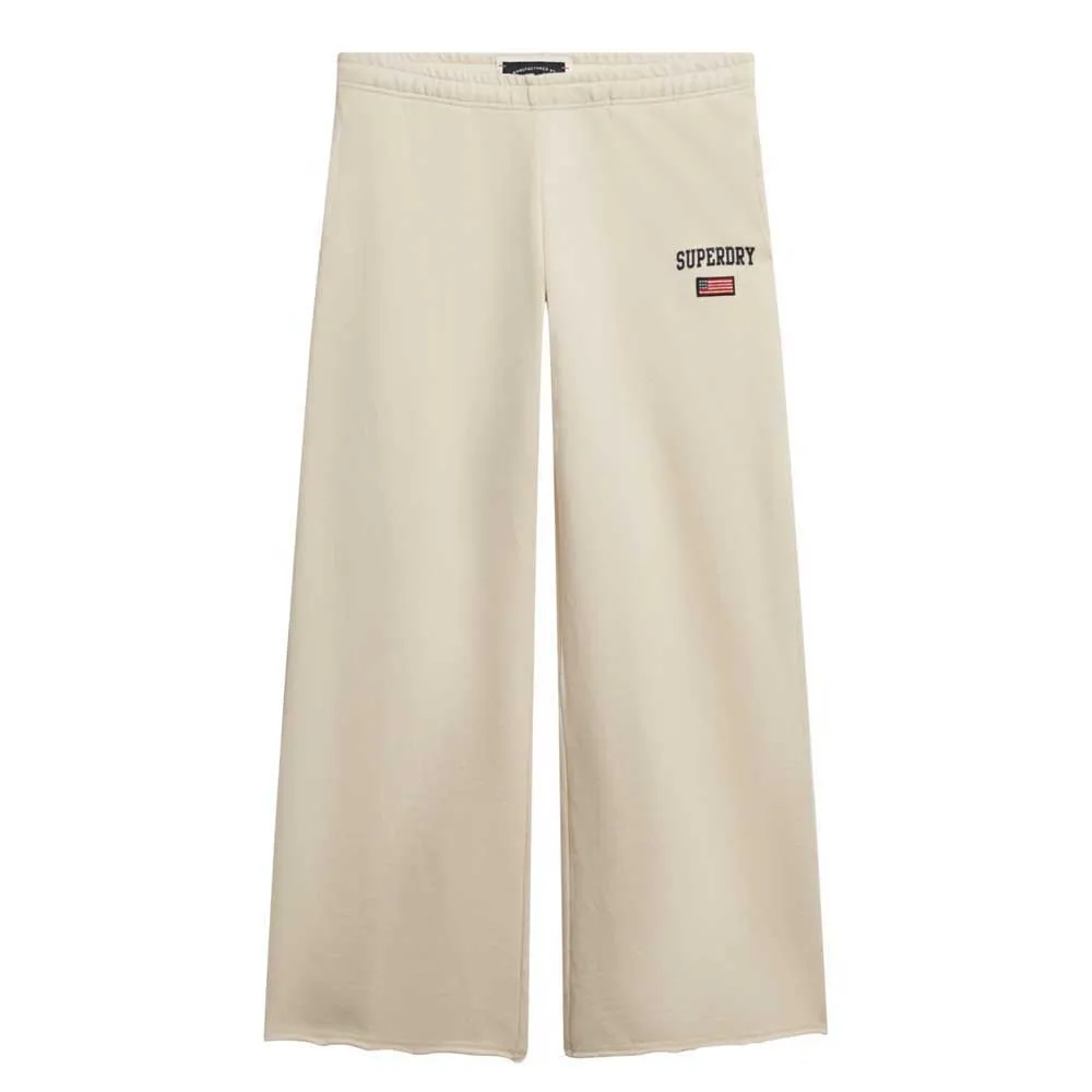 

Джоггеры Superdry Athletic Wide Leg, бежевый