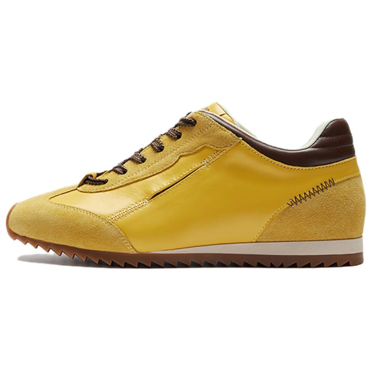 LE SAUNDA Женские низкие кэжуал кеды Rich Harvest Yellow YEL, цвет Rich Harvest Yellow YEL