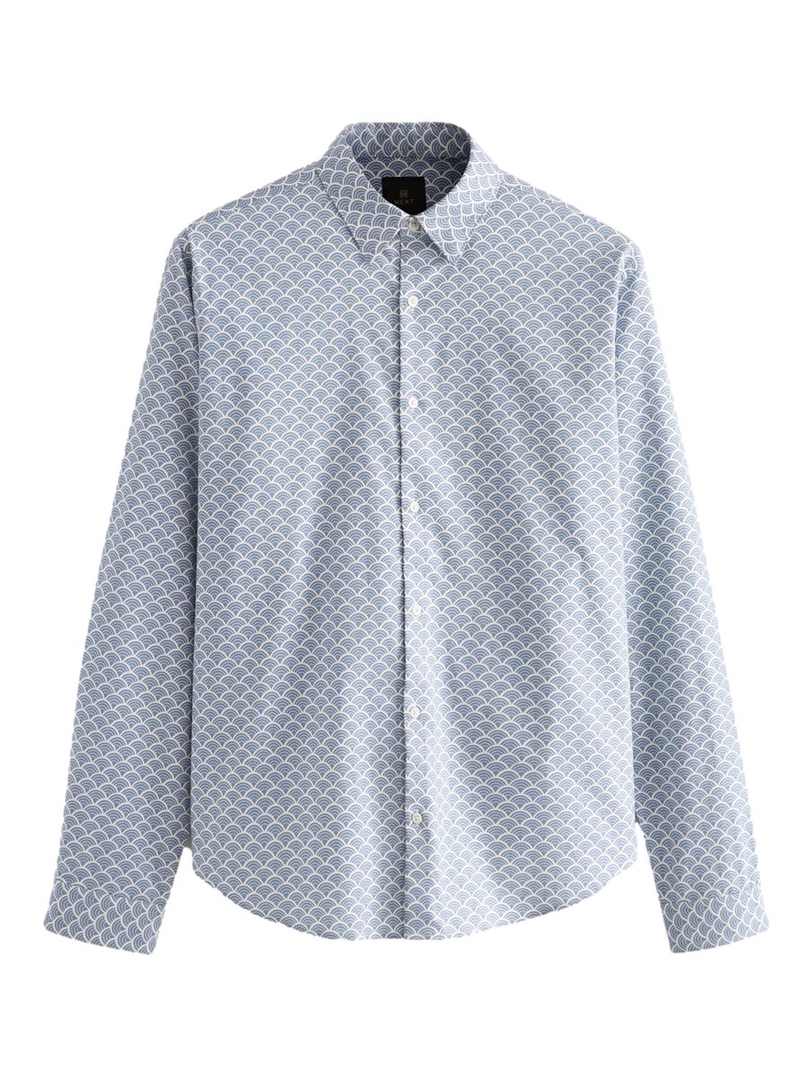 

Повседневная рубашка Next Regular fit Button Up Shirt, цвет opal