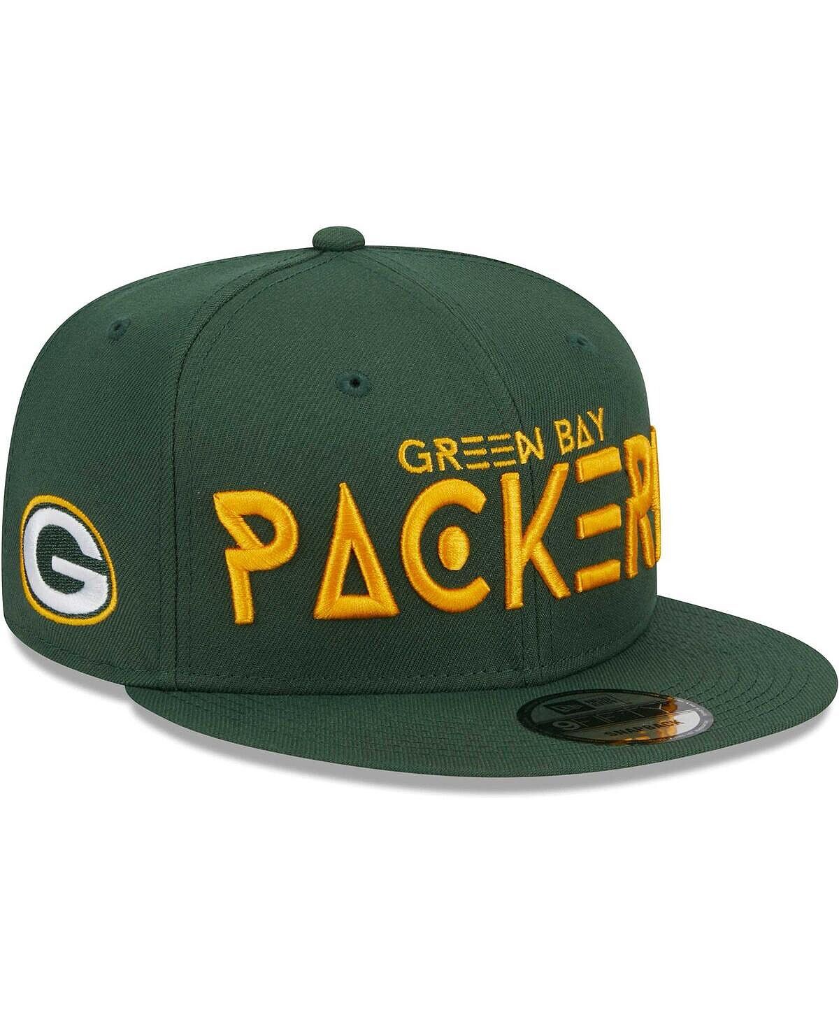 

Мужская зеленая кепка Green Bay Packers Word 9FIFTY Snapback New Era