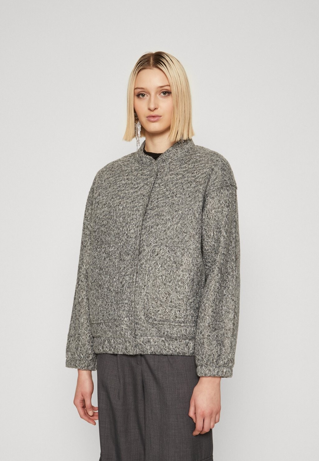 

Куртка-бомбер VMAMBER ELITE Vero Moda, цвет medium grey melange