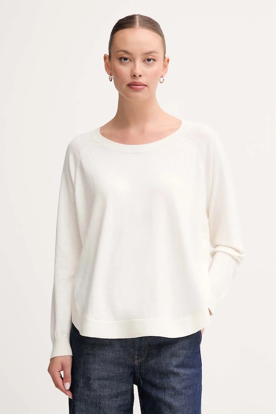 

Свитер из смесовой шерсти United Colors Of Benetton, бежевый