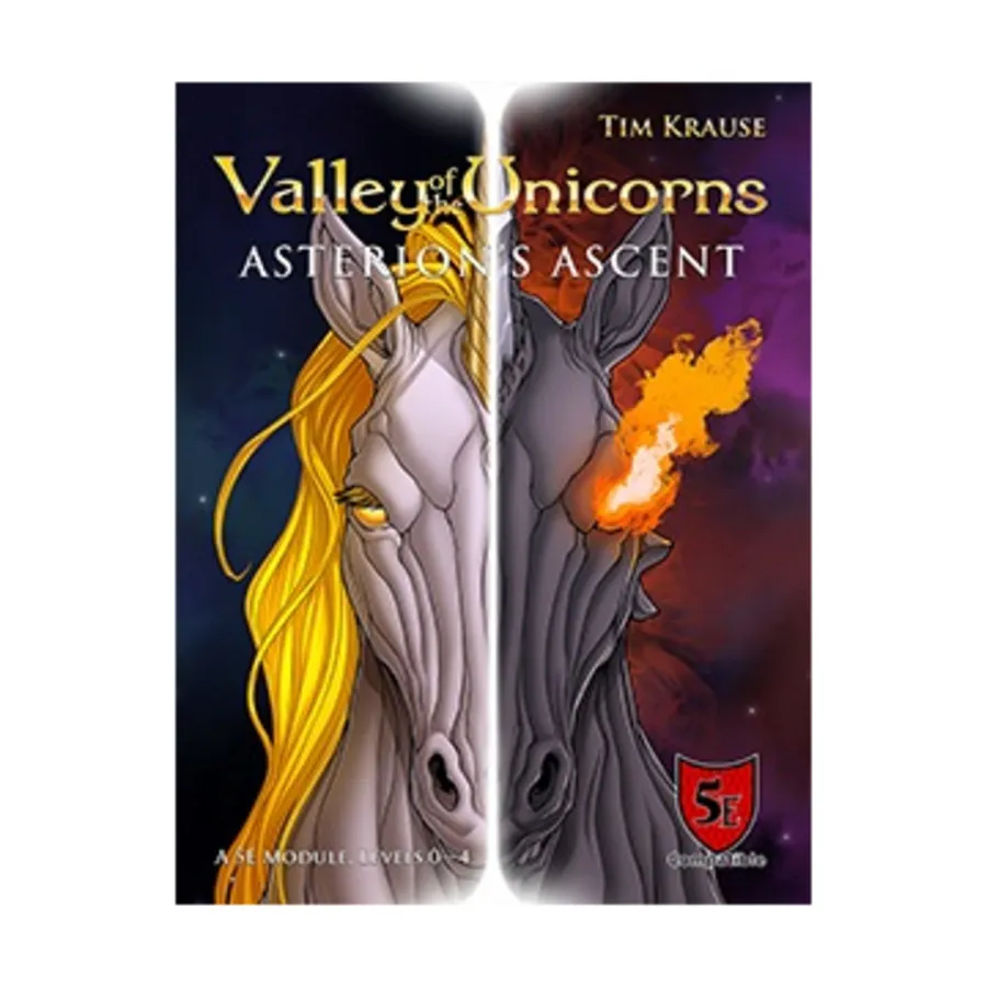 

Valley of the Unicorns - Asterion's Ascent, Role Playing Games (Tomorrow River Publishing), мягкая обложка