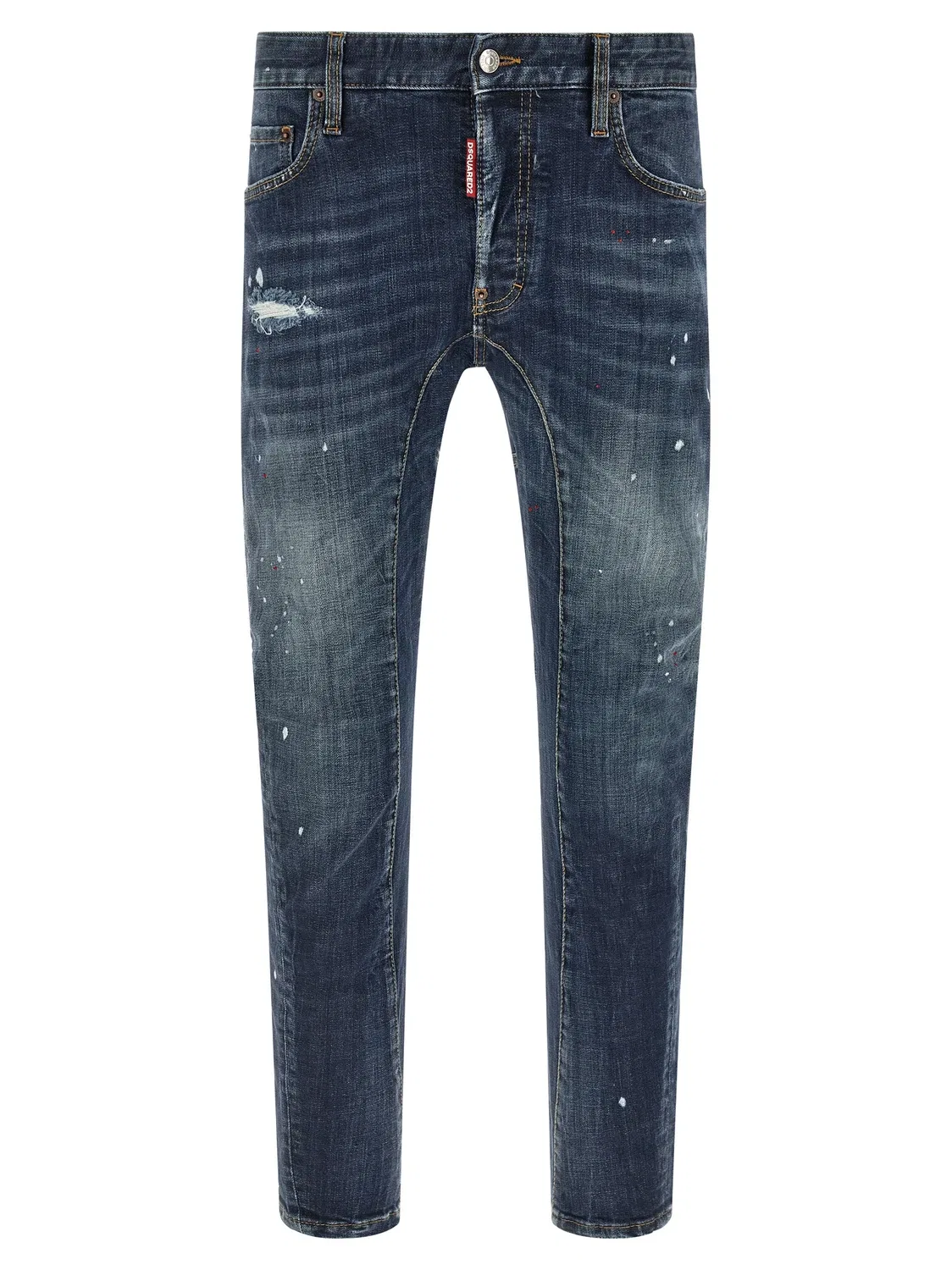 Джинсы 'Tidy Biker' DSQUARED2, синий