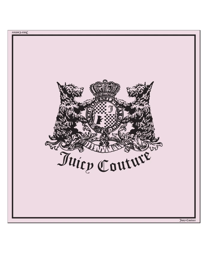 

Холлихок шарф Juicy Couture, розовый