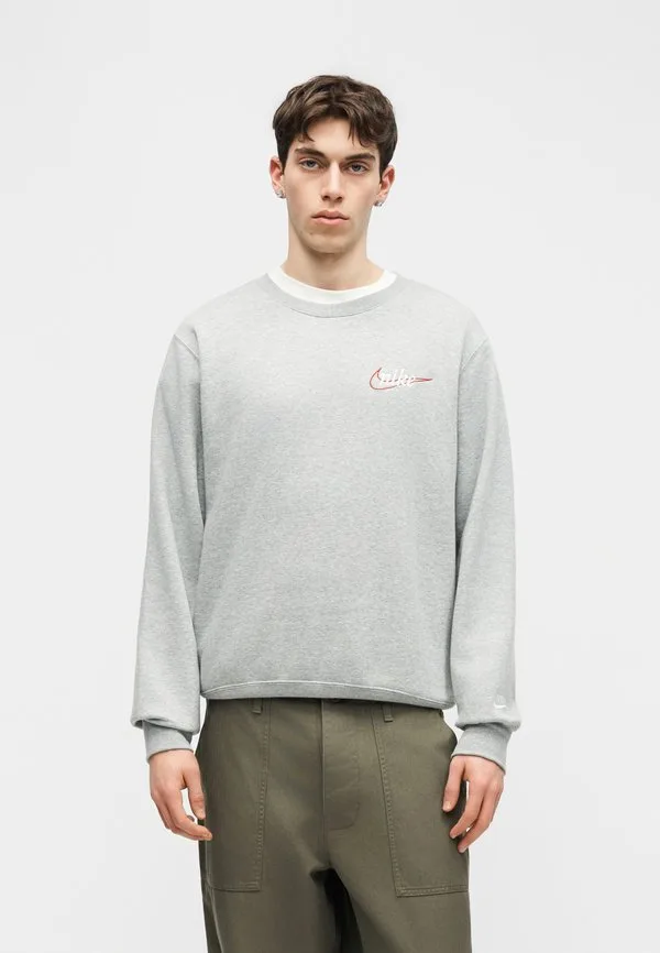 Толстовка для команды клуба Nike Sportswear, Grey Heather/Khaki — фото 4