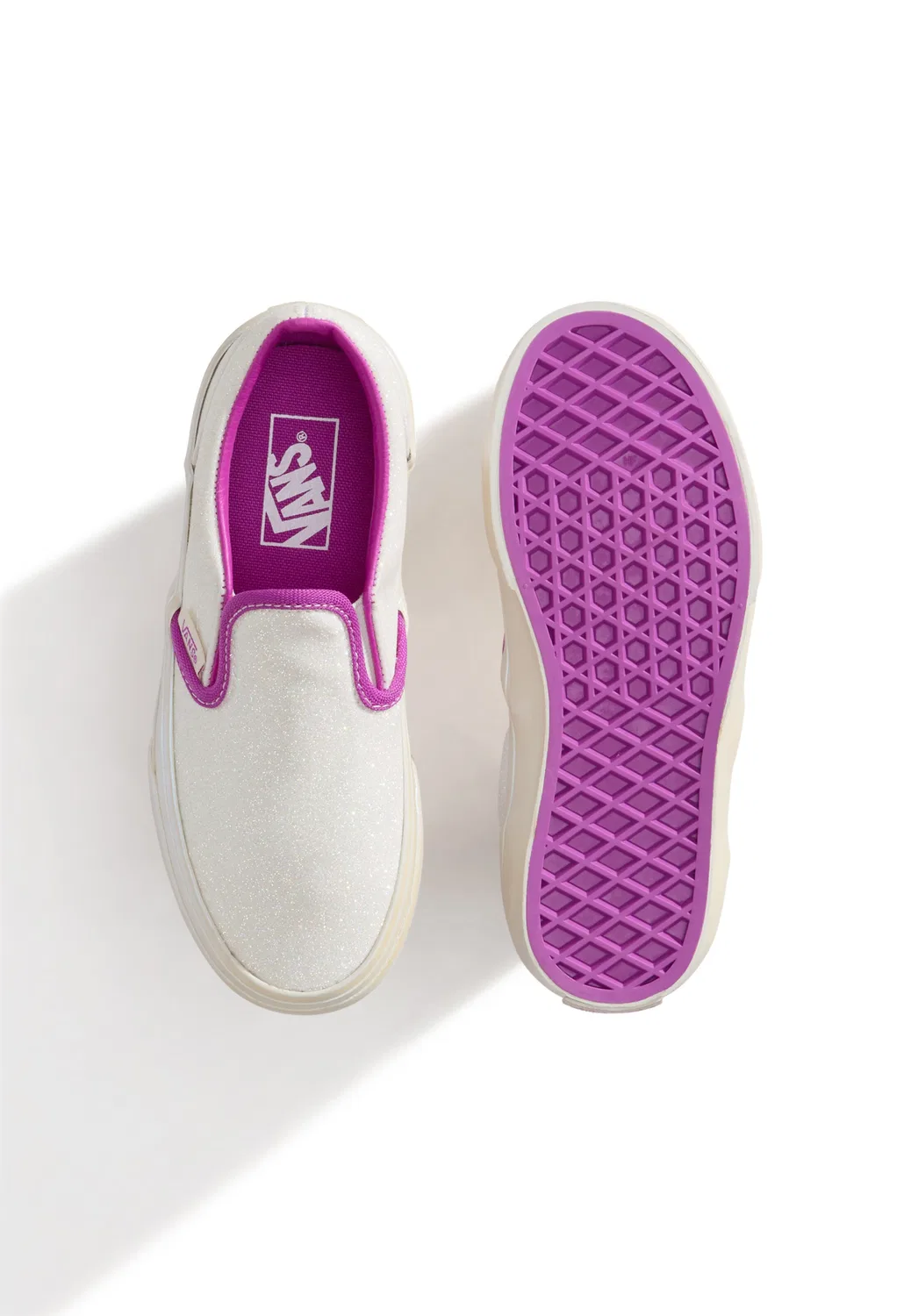 Кроссовки 'Classic' Vans, White — фото 3
