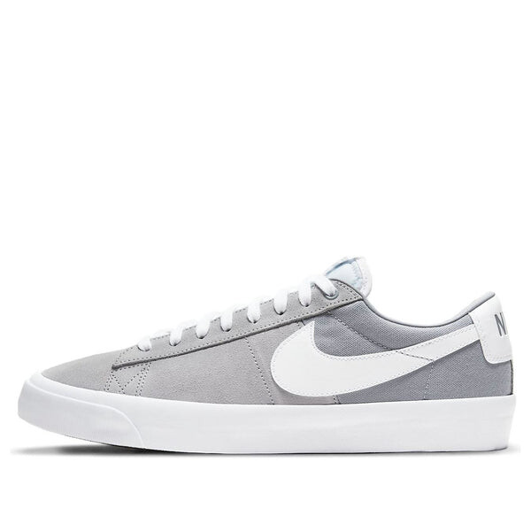 

Кроссовки zoom blazer low pro gt sb Nike, серый