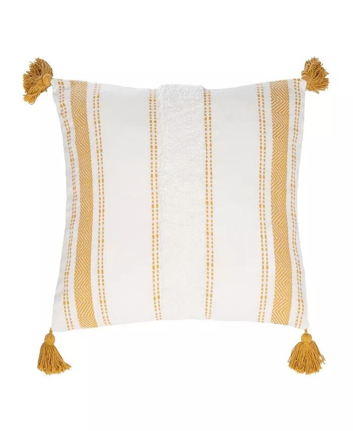 

Подушка Polli 20 x 20 дюймов Safavieh, желтый
