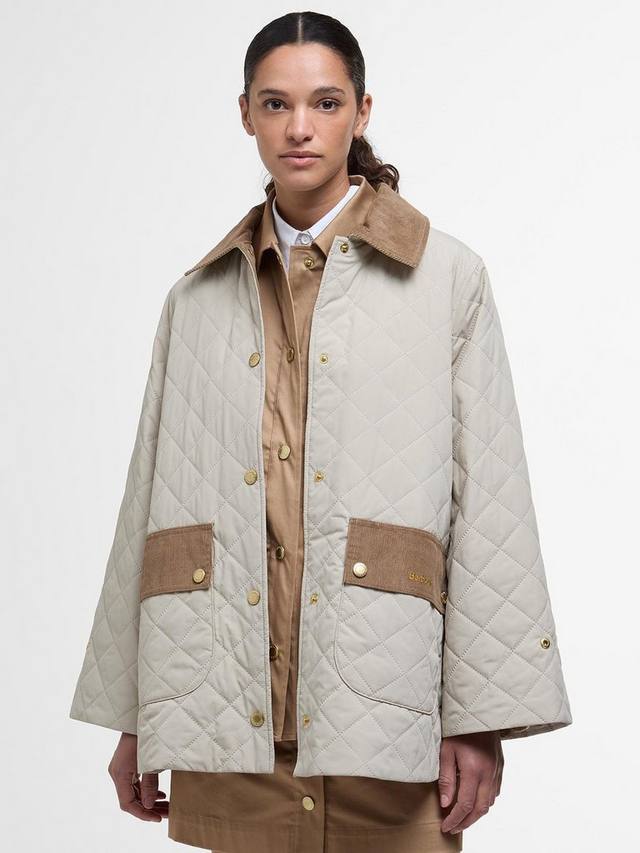 

Стеганая куртка коринн Barbour, цвет Light Sand/Ancient