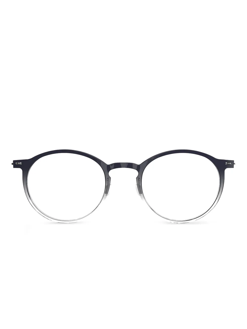 

Круглые очки в оправе N.O.W. 6541 Lindberg, серый