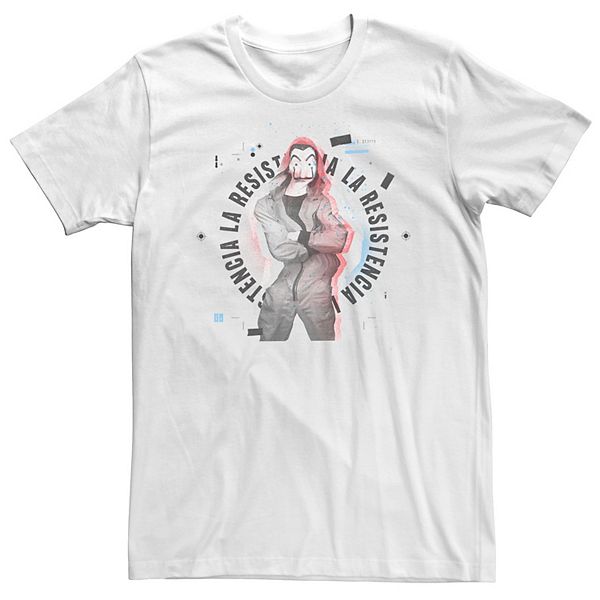 

Футболка Big & tall Netflix La Casa de Papel La Resistencia Badge Licensed Character