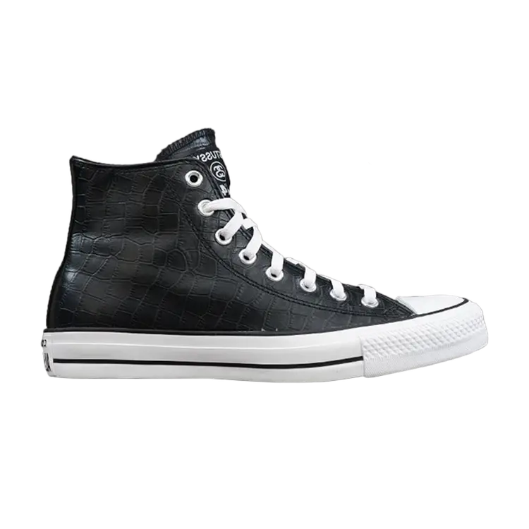 

Кроссовки Converse Stussy x Chuck Taylor All Star Hi 'Black', черный