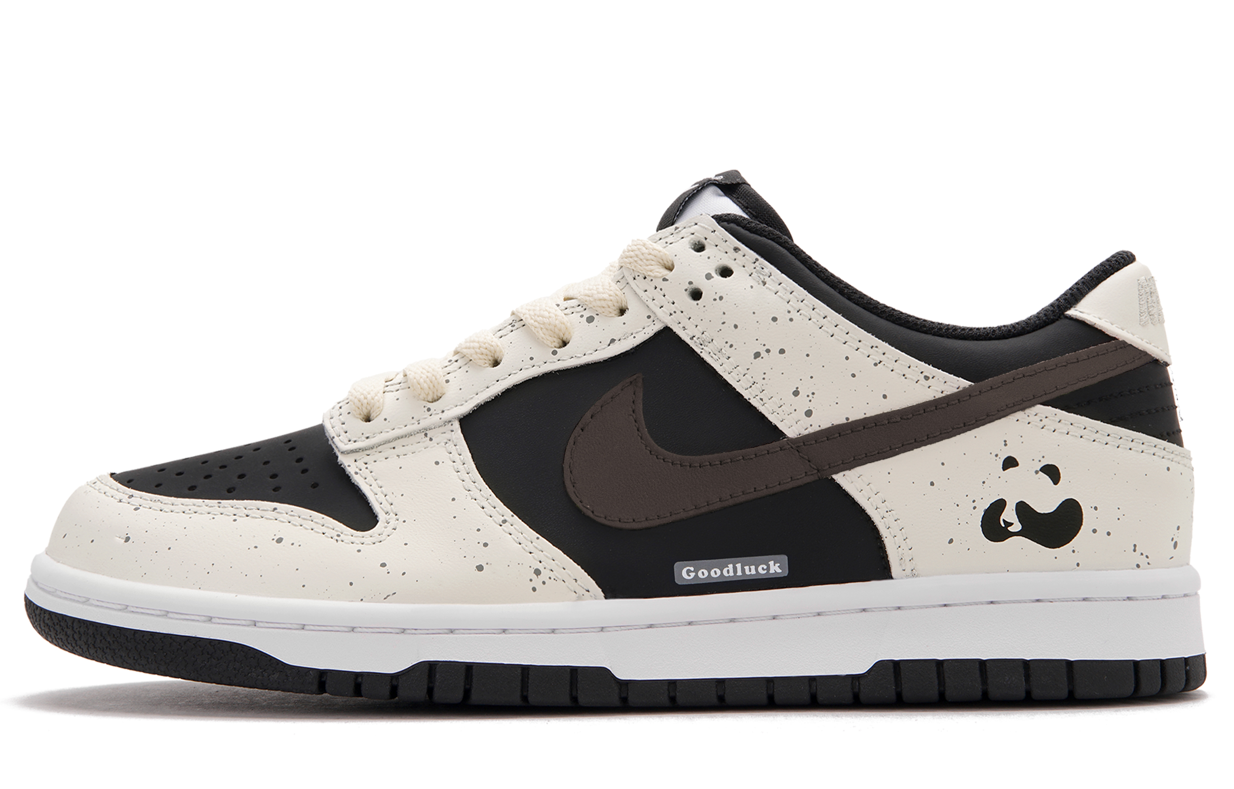Nike Кроссовки для скейтбординга Dunk Mocha Panda 20A Low top Unisex черные белые коричневые