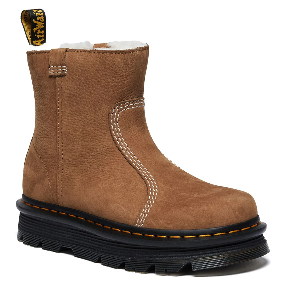 Ботинки Dr Martens Zebzag Rigger Wl, коричневый