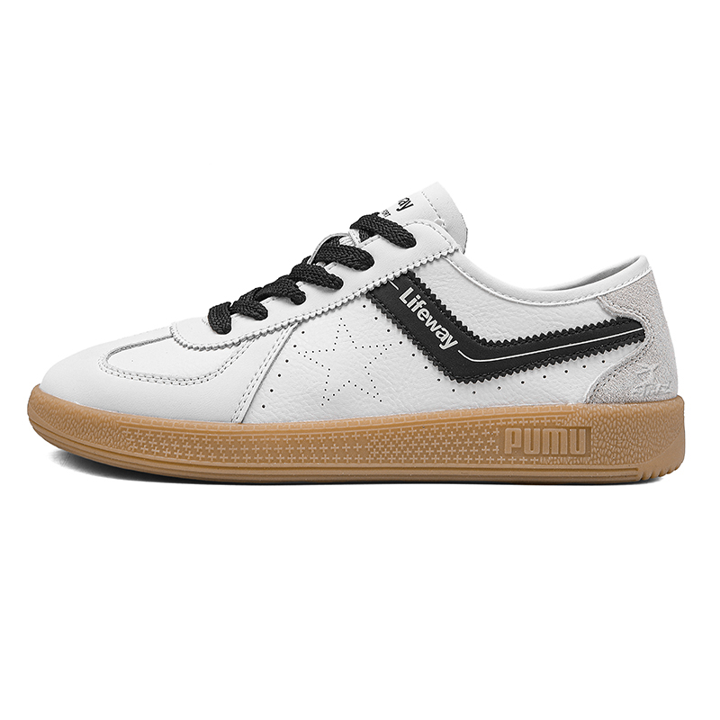 

Kangaroo head Износостойкие низкие скейтерские кроссовки унисекс бежево-черные, цвет Beige Black