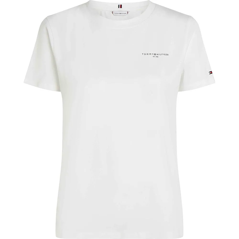 Футболка Tommy Hilfiger 1985 Reg Mini Corp Logo, белый — фото 2