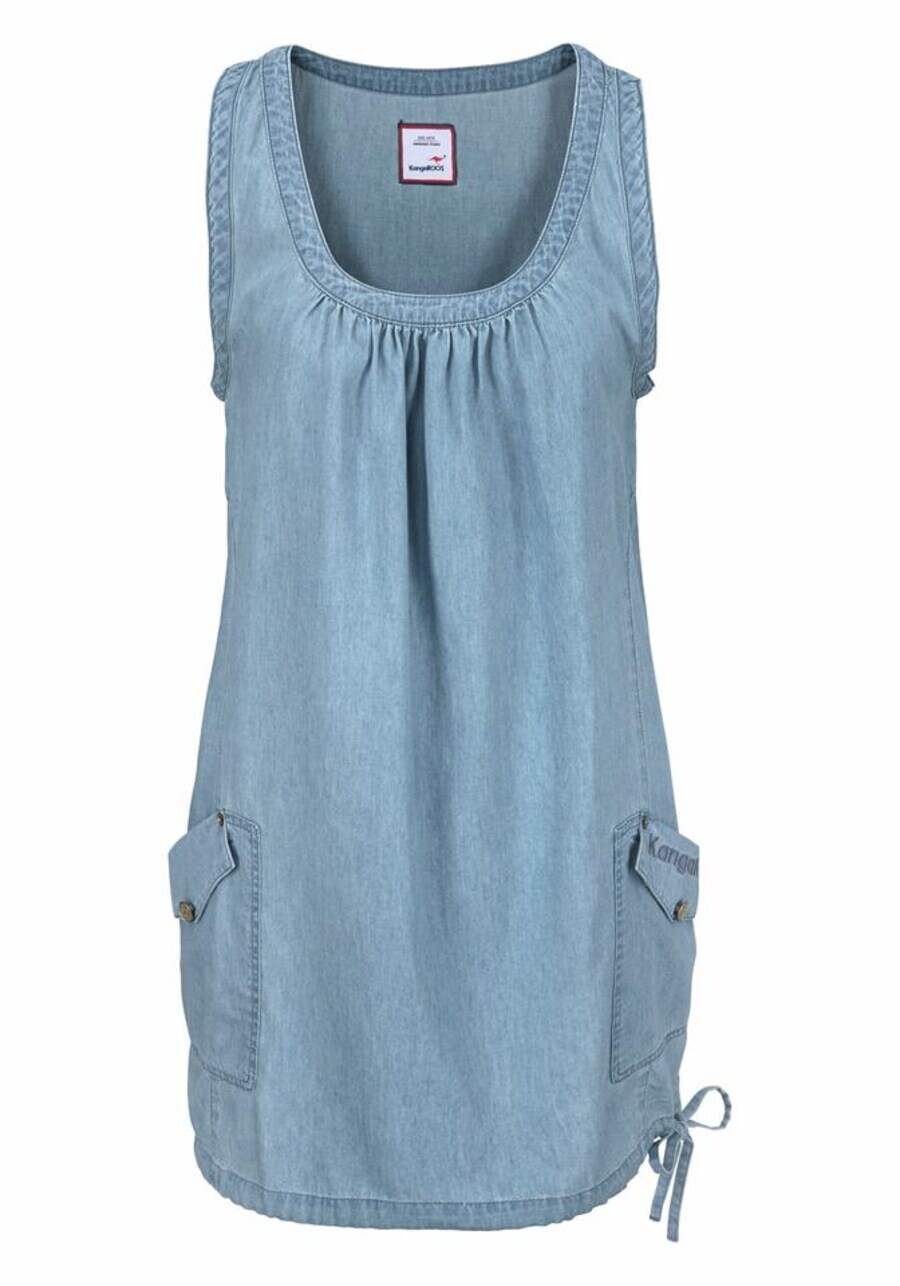 

Платье KangaROOS Dress, светло-голубой