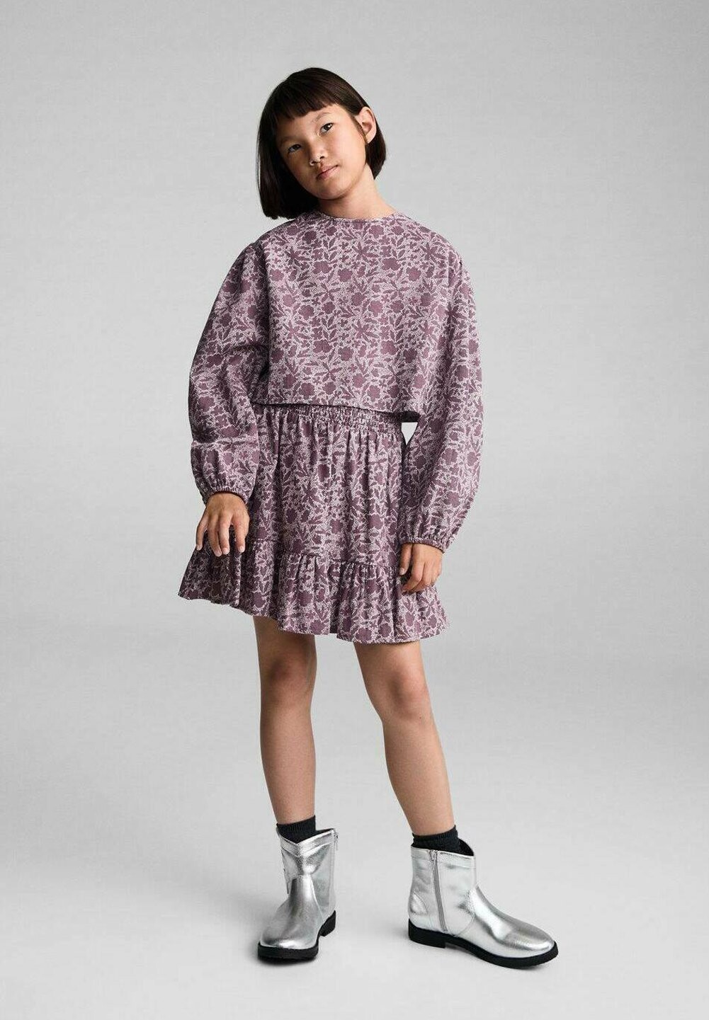 

Блуза IRENE Mango Kids, Бордо