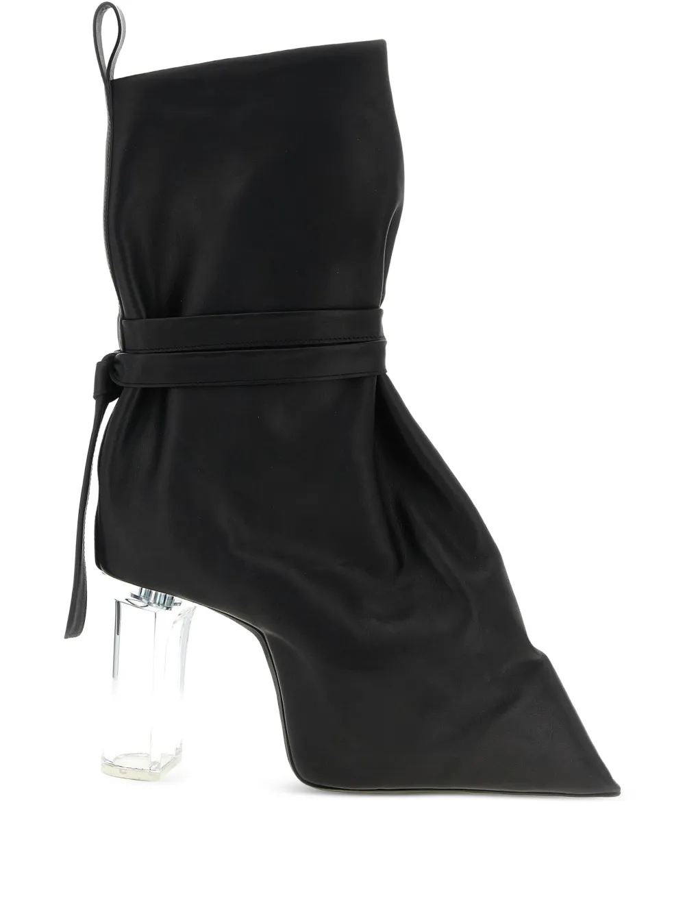 Ботильоны Taco Kiss на каблуке 120 мм Rick Owens, черный