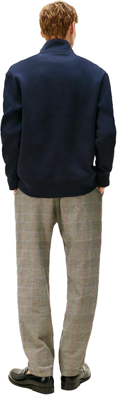 Толстовка Tommy Hilfiger Bill с застежкой-молнией 1/4, Hilfiger Navy — фото 4