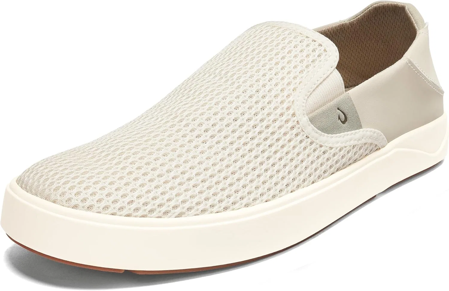Мужские слипоны OLUKAI, дышащие, Bone/Bone