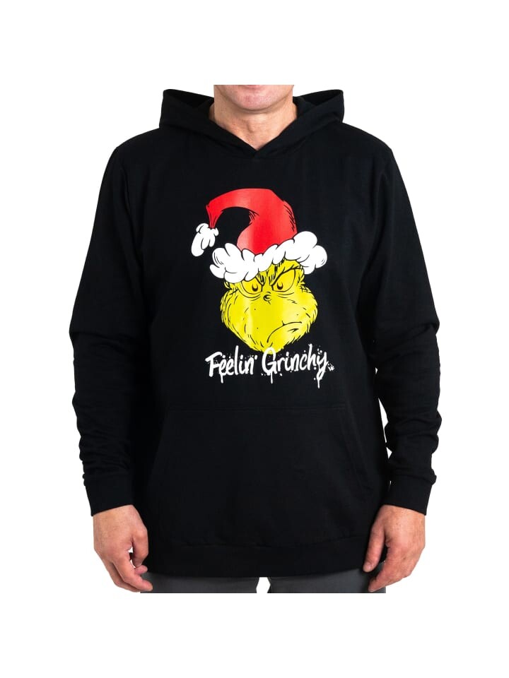 

Толстовка United Labels The Grinch Hoodie Kapuzenpullover Sweatshirt Pullover mit Kapuze, черный