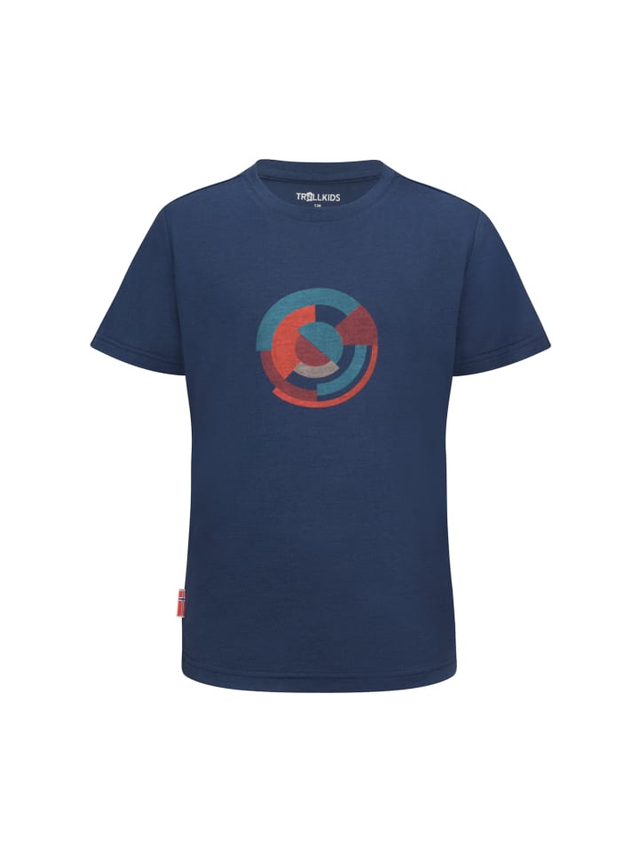 

Функциональная рубашка Sandefjord XT мистического синего цвета Trollkids