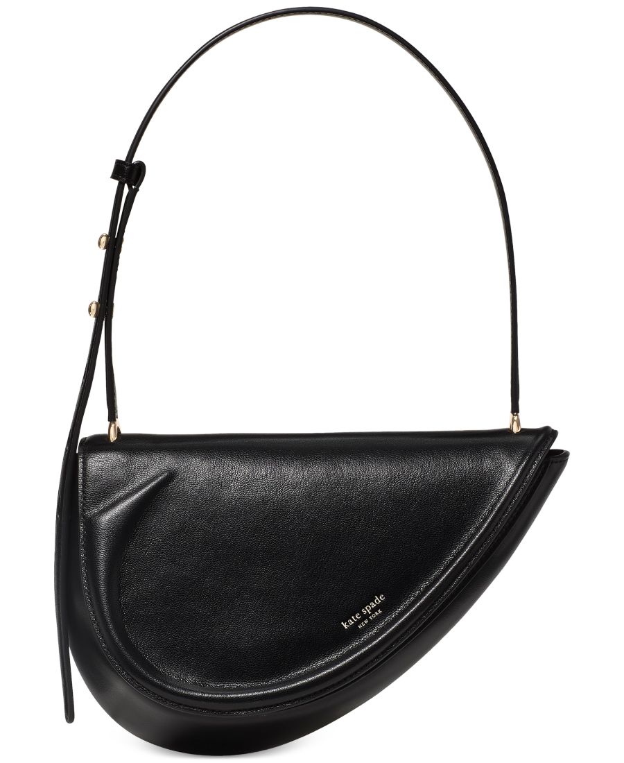 

Маленькая кожаная сумка через плечо Spade kate spade new york, Black