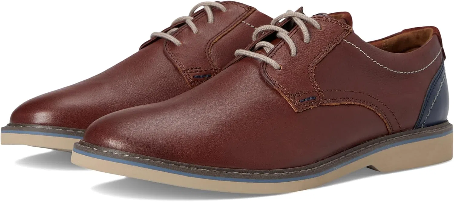 Туфли Clarks Mens Radcliff Low, Tan Leather