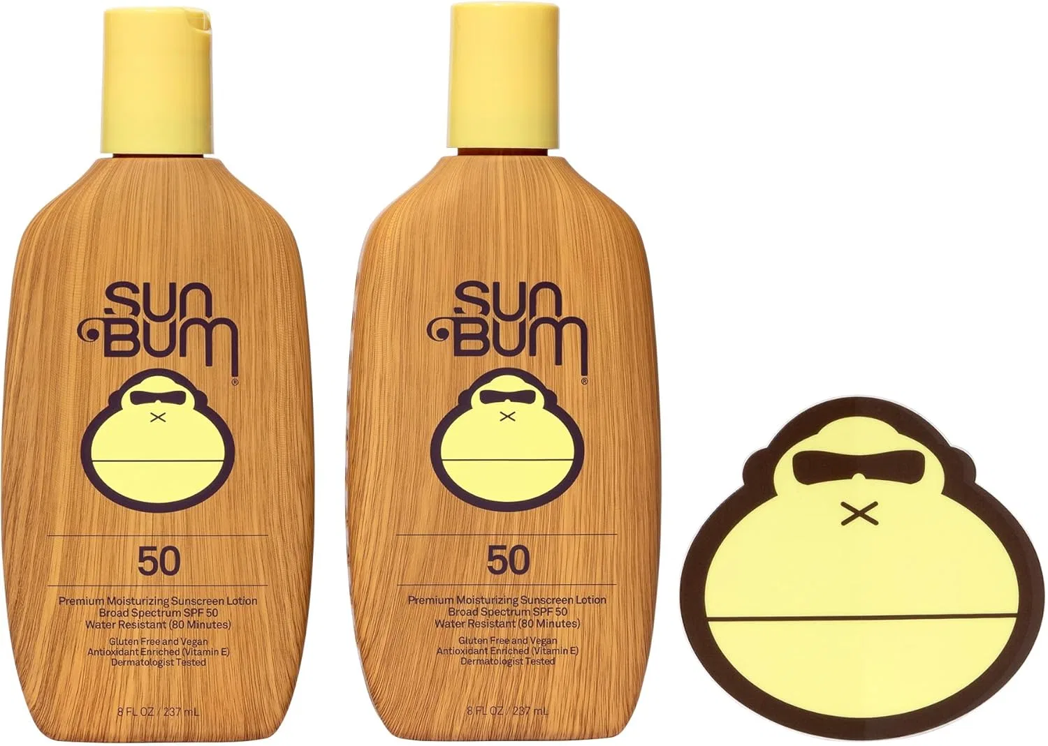Солнцезащитный лосьон Sun Bum SPF 50 увлажняющий, 2 шт. по 237 мл