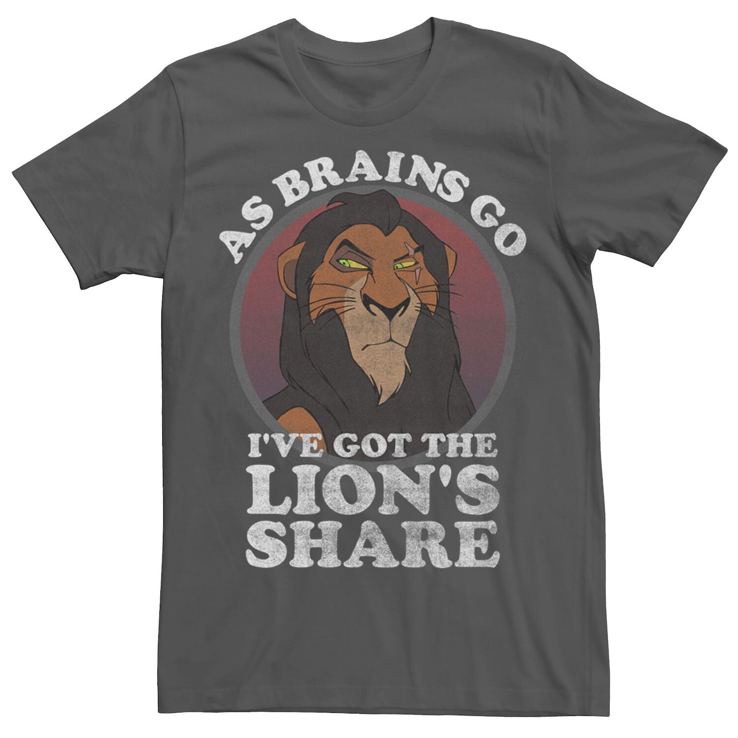 

Мужская футболка Disney The Lion King The Lion's Share Of Brains