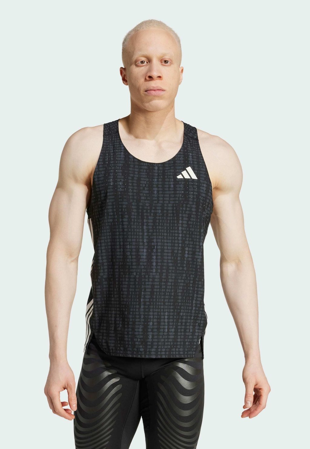 

Топ RUNNING SINGLET adidas Performance, серый
