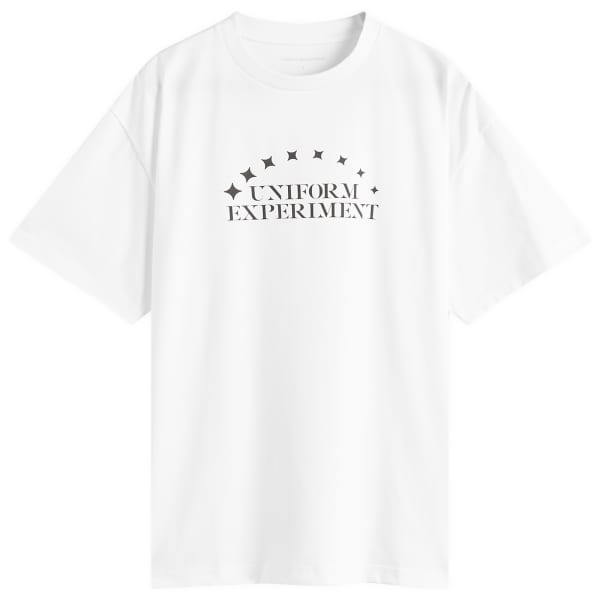 

Футболка с трафаретным логотипом Uniform Experiment, белый