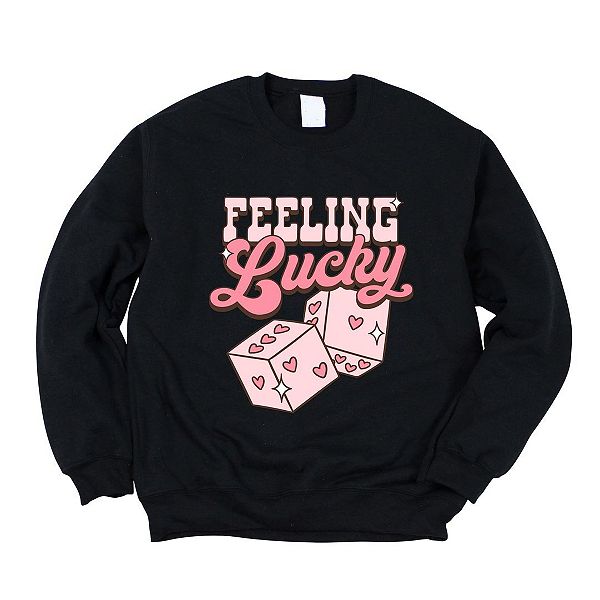 

Свитшот Feeling lucky dice Simply Sage Market, Midnight