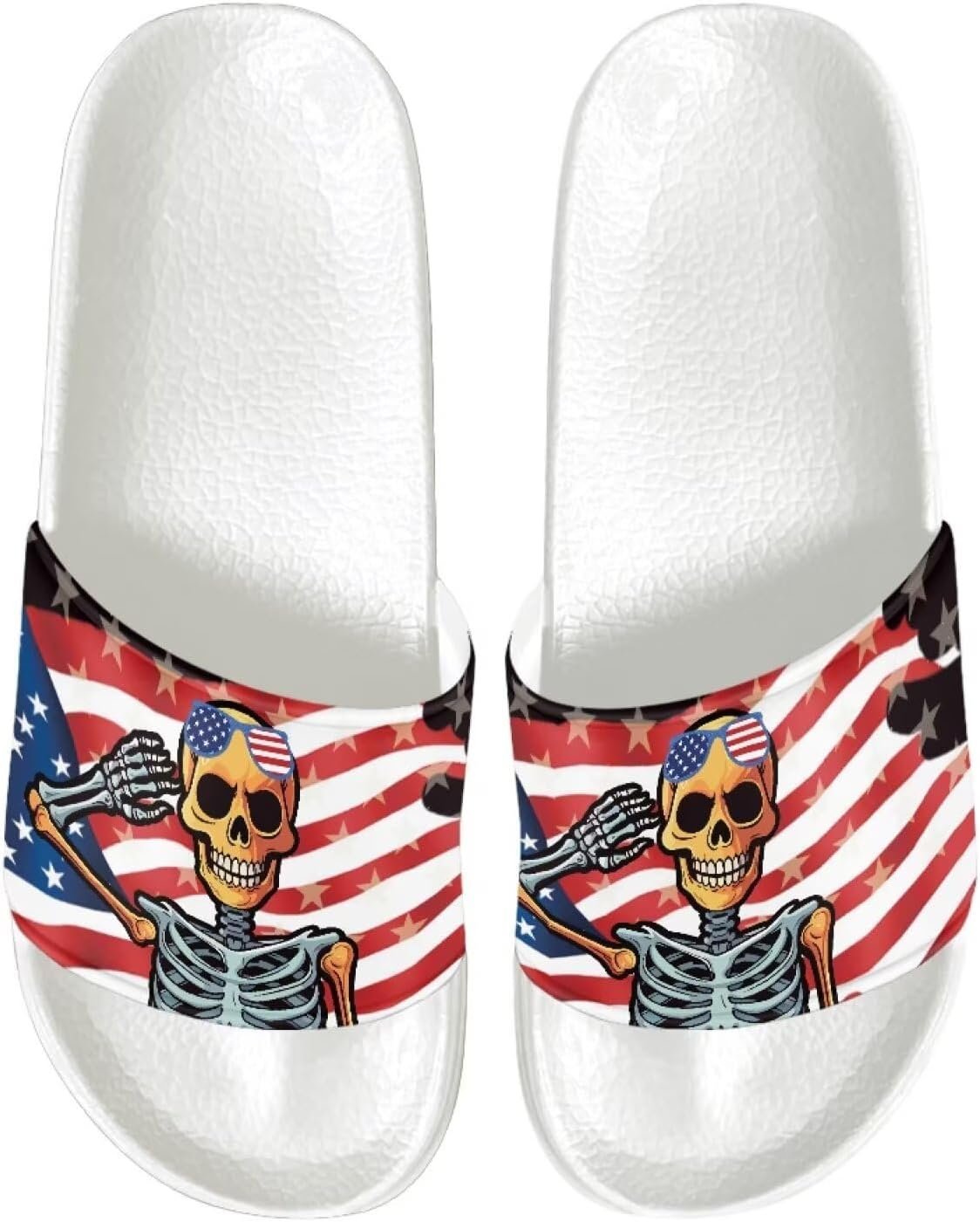 

Мужские модные уличные тапочки Vuriqeby, легкие, быстросохнущие, дышащие, для вечеринок, размеры 5-14, белая подошва