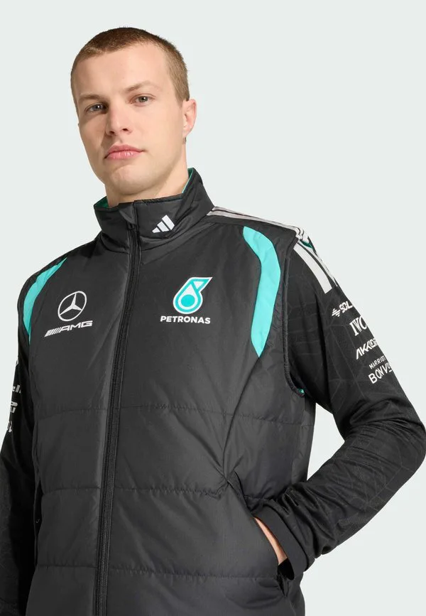 Жилет механика команды amg petronas formula 1 Adidas Performance, Black Grey Two — фото 3
