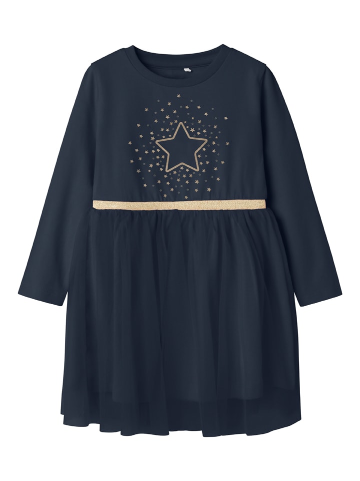 

Платье name it, темно-синий