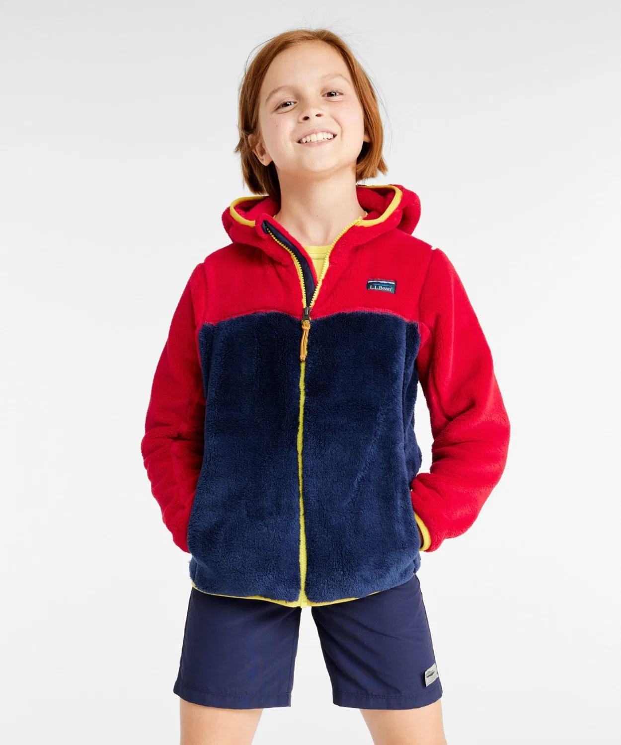 Детская куртка L.L.Bean флисовая цветная