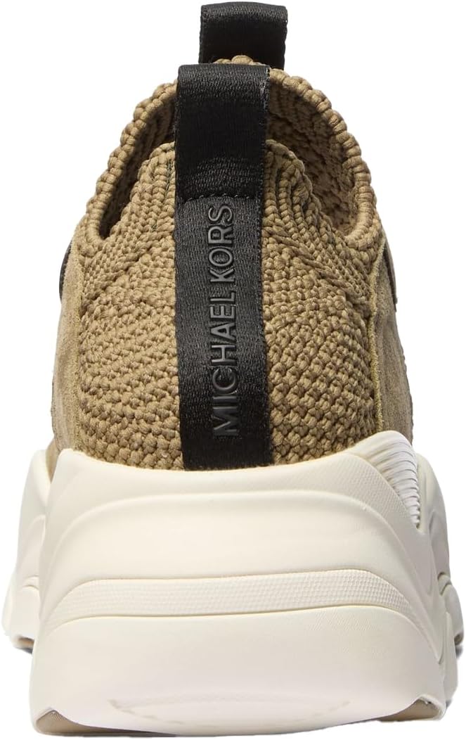 Michael Kors мужские кроссовки Atlas Knit Trainer, Safari Green — фото 3