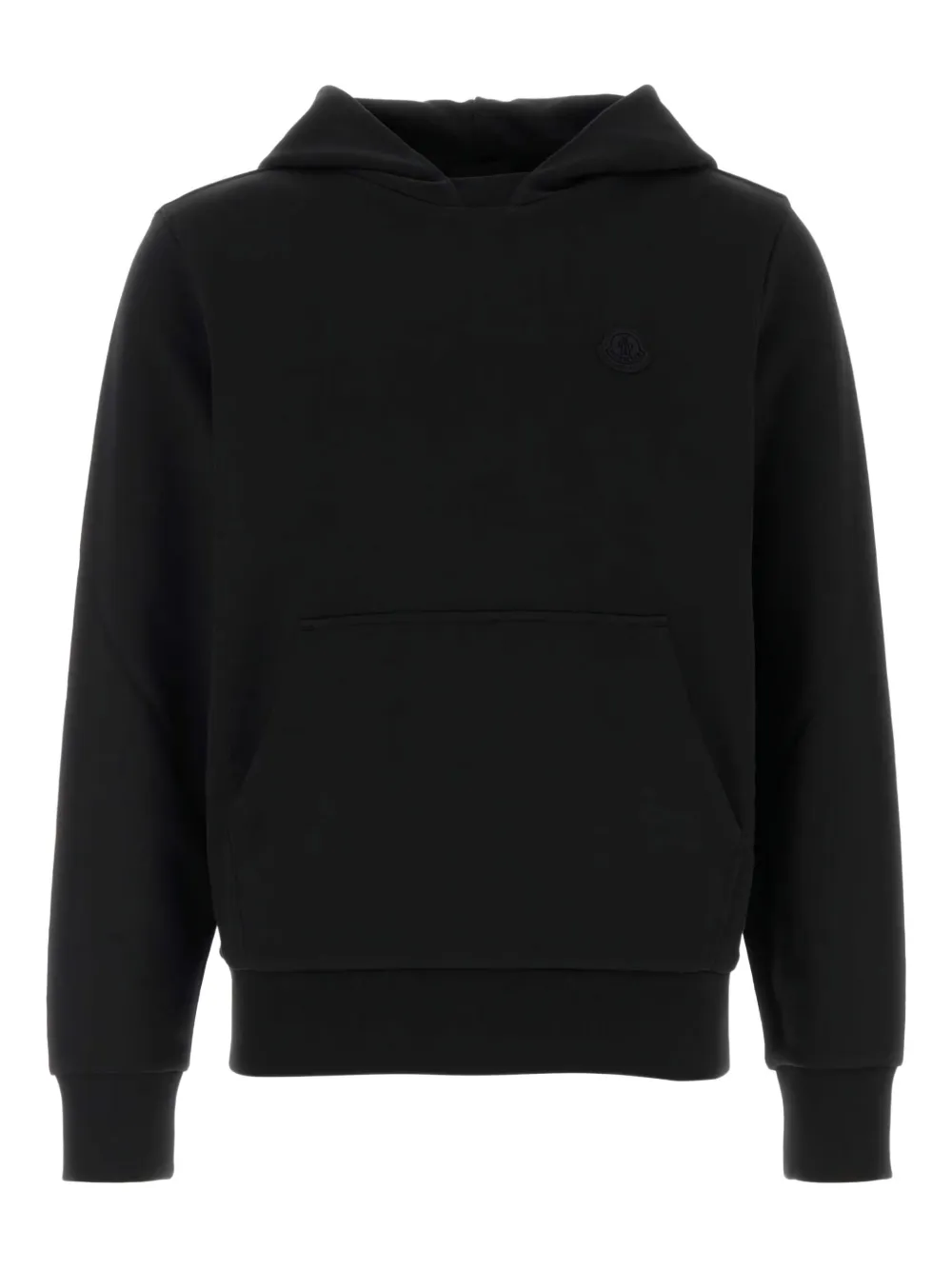 

Хлопковое худи Moncler, черный