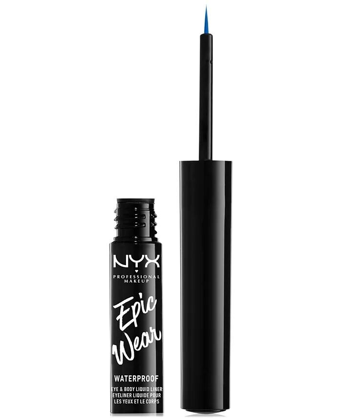 

Стойкая водостойкая жидкая подводка для глаз Epic Wear Nyx Professional Makeup, цвет White