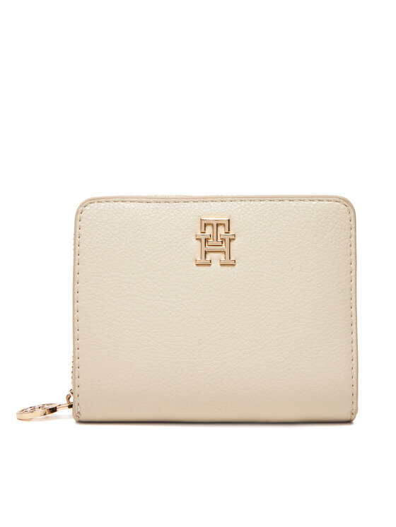 

Маленький женский кошелек Th Distinct Med Za AW0AW17473 Tommy Hilfiger, экрю