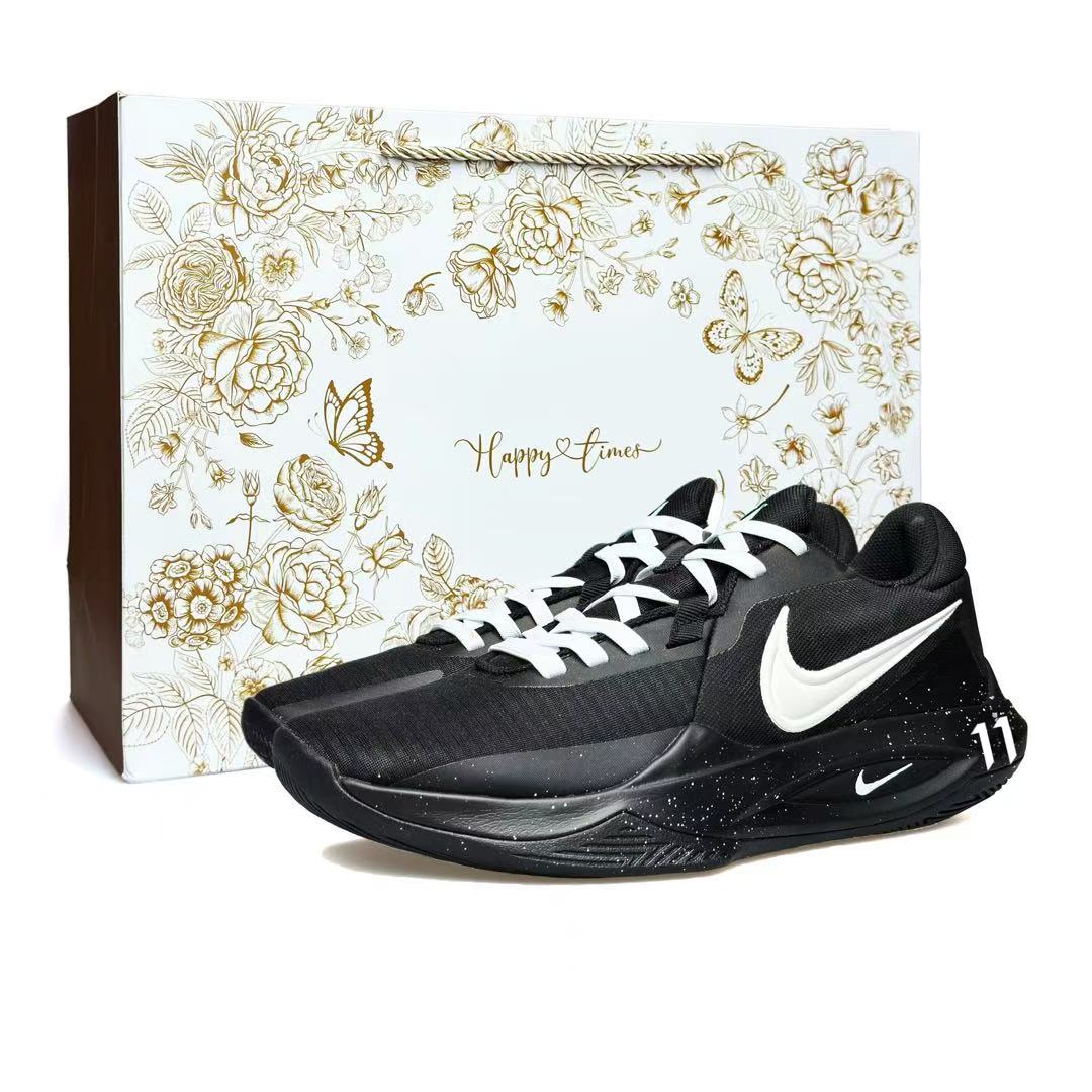 

Кроссовки баскетбольные низкие мужские Precision 6 Uncle Drew с амортизацией и улучшенным сцеплением Nike, черный